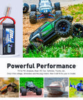 2S 2200mAh 7.4V 50C Shorty LiPo Battery Pack with XT60 Connector for RC cars and helicopters