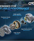 Bulletproof 130A Alternator For Chevrolet Cruze 1.4L 2015, exploded view showing premium components and construction details.