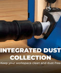 Pocket-Hole Jig 720 for fast, strong wood joints with easy clamping and precise adjustment, integrated dust collection feature