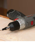 Carbide Tipped Countersink Set With Brad Point Pilot on drill, suitable for clean countersinks in hardwood, size seven screws.