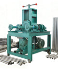 Intbuying 2.2KW Electric Pipe Tube Bender Roller Machine With All-Copper Motor For Cold Bending Round And Square Steel Bars, easy access for die setup.