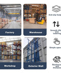 No Sweat Hydraulic Lift Platform With Integrated Safety Rail For Squeeze Spaces And Tight Hallways with anti-slip footplate in various environments.
