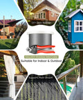 Beefy 316 Stainless Steel Cable 500 Ft One Eighth Inch Aircraft Wire Rope for Deck Railing Kit and DIY Balustrades with Cutter