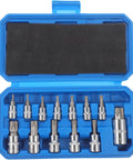 Grab This Slick 13pc Impact Socket Set For Your Garage Makeover, blue case with chrome vanadium hex bits and sockets