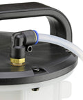 Venturi Vacuum Pump Fluid Evacuator For Oil Brake Fluid Transmission Fluid Coolant Extraction, Pneumatic 2.3 Gallon Capacity top view