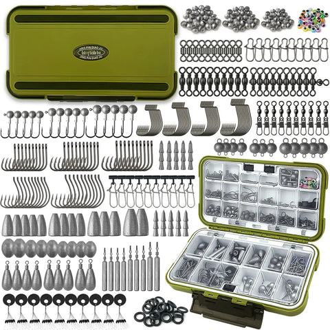 All In One Fishing Kit: 400+ Pieces for All Anglers ✓