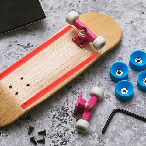 Abs Rail Guards For Longboard And Electric Skateboard With Impact Resistant Construction And Easy Install Orange Protective Rails with tools