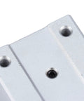 Rock Solid Linear Ball Bearing Slides Sbr16uu 16mm Aluminum cylinder top view with threaded holes for CNC and automation projects.