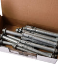 Box of Heavy Duty 1/2 Inch Sleeve Anchor Bolt For Concrete And Masonry, Hot Dip Galvanized Hex Head Expansion Anchor, 20 Pack