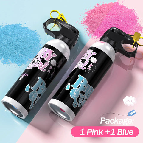 Ultimate Gender Reveal Fire Extinguisher Color Blaster Kit Featuring Safe Pink And Blue Powder Shoots Up To Ten Feet For An Hype Party Announcement That Sets The Vibe For Your Big Day