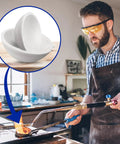 Jeweler using Six Pack Quartz Ceramic Crucible Set With Seven Point Eight Seven Inch Crucible Tong For Jewelry Casting And Refining