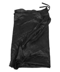 Folded black Trampoline Shade Net Weather Resistant Cover Tent For Backyard Sun Protection Canopy With Easy Setup No Hassle Design