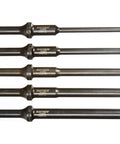 Pneumatic Roll Pin Punch Set 5 Piece For Driving And Removing Hollow Roll Pins Parker Shanks Hardened Tool Steel USA Made Pro Grade