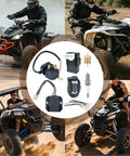High Performance Ignition Coil Kit With 6 Pin AC CDI Box Voltage Regulator Rectifier Solenoid Relay D8TC Spark Plug And Fuel Filter For CG150cc 200cc 250cc Engines Chinese ATV Quad Go Kart Parts displayed with various ATVs