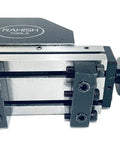 Dead Nuts Precision Machining Attachment For Small Lathes Featuring 90 By 50 Millimeter Slide Board and crisp calibration dial.