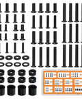 Universal TV Mounting Hardware Kit With 68 Pieces Including M4 M5 M6 M8 Screws And Spacers For Up To 80 Inch Curved And Flat Televisions