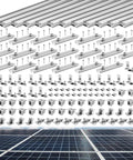 Solar Panel Mounting Kit For 12 To 15 Panels For Shingle Roof Adjustable With Clamps And L Shape Brackets 88 Inch Rails In Silver