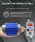 Mini Brushless DC Vibration Motor 12V 30W With 7000 RPM Digital Display IP65 Waterproof Aluminum Alloy Massage Bed Vibe in use