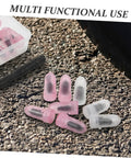 Spiral Screw In Tire Repair Nails For Roadside Emergency Quick Fix Auto Atv Scooter And Tractor Tires Heat Resistant Rubber Plug on gravel.