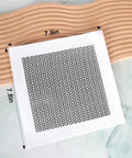Self Adhesive Drywall Patch 4x4 Inch Aluminum Mesh Patch Kit For Walls Furniture Ceilings And Doors Instant Quick Fix