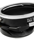 Tilt Shift Lens Mount Adapter For Pentax K Mount DSLRs Lets You Mount Old School 6x7 Lenses, All Metal Build, 10 Degree Tilt, 20mm Shift, 360 Degree Rotation, Tight, No Play Fit For Sharp, Versatile Portrait And Macro Shots black and silver adapter with shift lever