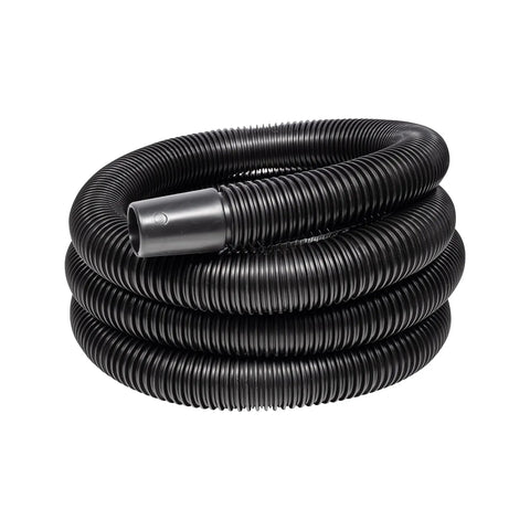 12 Foot Vacuum Hose With 1.5 Inch Connector, Heavy Duty Vinyl Build, Coiled for Wet Dry Vacuums, Durable Design