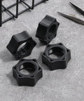 6 Pack 17mm Ball Adapter Tightening Nuts For Car Phone Mount Replacement Parts Screw On Nut Ring For 17mm Ball Heads