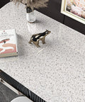 Grey marble surface with Granite Contact Paper Peel And Stick for kitchen countertops, showing waterproof self-adhesive vinyl wallpaper.