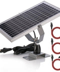 10W 12V Solar Battery Charger Maintainer With Built In MPPT Controller Waterproof Solar Panel Kit For Cars Boats Marine RVs