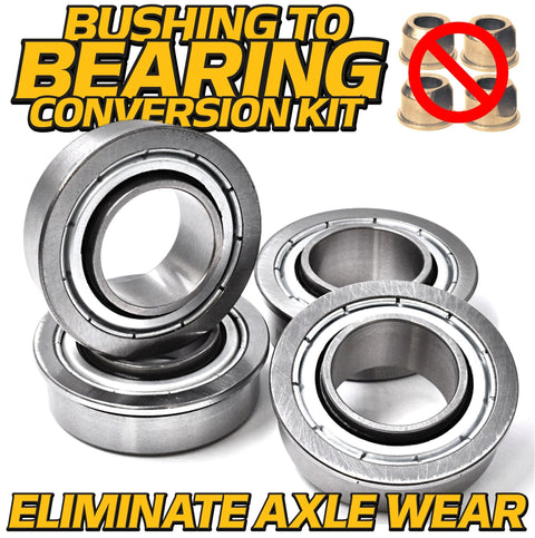 HD Switch Wheel Bushing To Bearing Conversion Kit for Front Axle Steering Spindle GY22251BLE GY22252BLE M123811