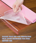 Ergonomic Keyboard Wrist Rest Stand for Desktop With Tilted Riser And Comfy Wrist Pad with protective film being removed