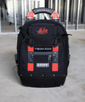 HVAC Pro Kit 32 Piece Service Installation And Fabrication Set With VETO Tech Pac Backpack focused on front design