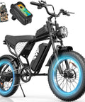High Power 1500W Fat Tire Electric Bike For Adults With Removable 48V 20Ah Battery and accessories