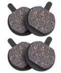 Pro Level Semi Metallic Disc Brake Pads For Mountain Bikes Delivering Dead Silent Braking And Rock Solid Control Heavy Duty Performance Compatible With Hayes Sole Mechanical Jak 5 B777 2 Pairs Total displayed on a white background.