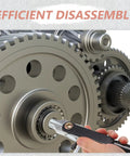 Blind Hole Collet Bearing Puller For Internal Extraction with Expandable Collets removing bearing from gears