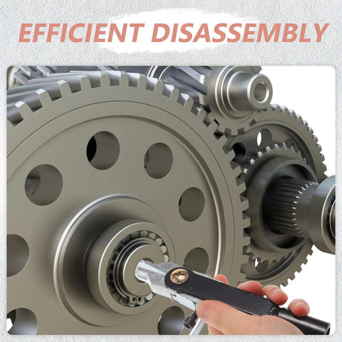 Blind Hole Collet Bearing Puller For Internal Extraction with Expandable Collets removing bearing from gears