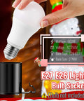 Replacement Blow Mold Light Kit For MB48 With Switch E26 E27 Medium Base Single Light Cord Kit Does Not Include Bulb Red Plate