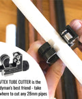 Tube Cutter For Copper, Steel, Stainless Steel, Aluminum, Plastic And Brass Tubing, Adjustable Cutter Fits One Eighth To One And One Eighth Inch, Compact Rigid Tubing Cutter For Tight Spaces, Your Handy Plumber And Electrician Tool cutting pipe