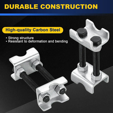 Heavy Duty 2 Way Adjustable Coil Spring Spacers 4 Pack Bulletproof Carbon Steel suspension lift blocks with strong structure.