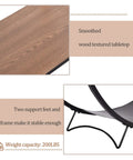 Built Different Industrial Half Circle Console Table For Entryway Heavy Duty Steel Frame Rustic Wood Two Tier Hallway Sofa Table With Smart Organized Storage Shelves Brown wood textured tabletop with steel support feet
