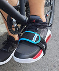 Outdoor Bike Pedal Straps With Adjustable Toe Clips For Fixed Gear BMX And MTB, Durable Triple Layer Design, secure on shoes