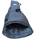 Heavy Duty Kayak Paddle Bag For Two Paddles Water Resistant Storage Case With Divider Thick Durable Fabric Open View