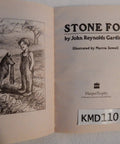 Open book showing illustrated page with a boy and dog; related to 'Dogged Dash For The Farm: A Gutsy, Heartfelt Tale Of Willy And His Loyal Dogs'. 