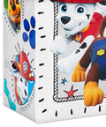 Totally Extra Large Paw Patrol Gift Bag With Tissue Paper For Birthdays And Parties, Chase and Marshall design on white bag