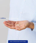 Lithium Orotate 5 Mg With NAC 200 Mg capsule in hand for Brain Health Memory Focus Boost, gluten-free non-GMO 90 capsules
