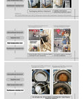 Rock Solid Pneumatic Chip And Sludge Removal Machine For Cnc Coolant Disposal System shown in multiple tests for durability and effectiveness.