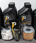Transaxle Hydro Change Kit, 10 Quarts Of 20W-50 Fluid, With Two Filters, Replacement For Hydro Gear 72881, Includes Oil Absorbent Pad And Funnel