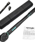 1/2 Inch Drive Click Torque Wrench That Delivers 10-150 Ft-Lb Range And 13.6-203.5 Nm with case and accessories