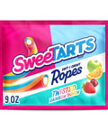 Ropes Candy Twisted Rainbow Punch Flavor Soft And Chewy 9 Oz Pack, Tart Filled Fruit Rope Snack For Parties And Quick Treats