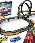 Epic Slot Car Race Track Set For Kids And Teens, Battery Or Electric Race Car Track with 4 High Speed Slot Cars